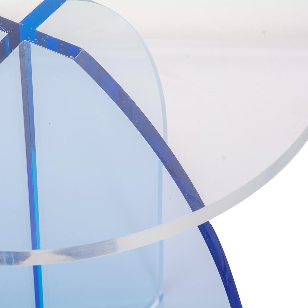 A&B Home Callie Side Table - Blue