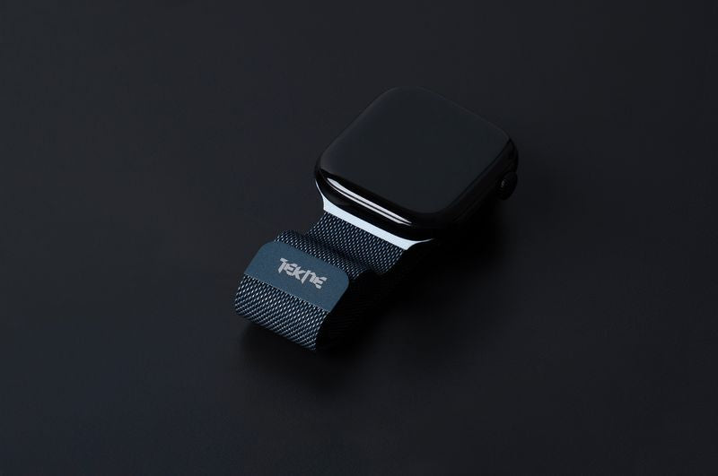 Tekne Classic Milanese Band | Dual Magnet, Stainless Steel, Quick Attach Strap