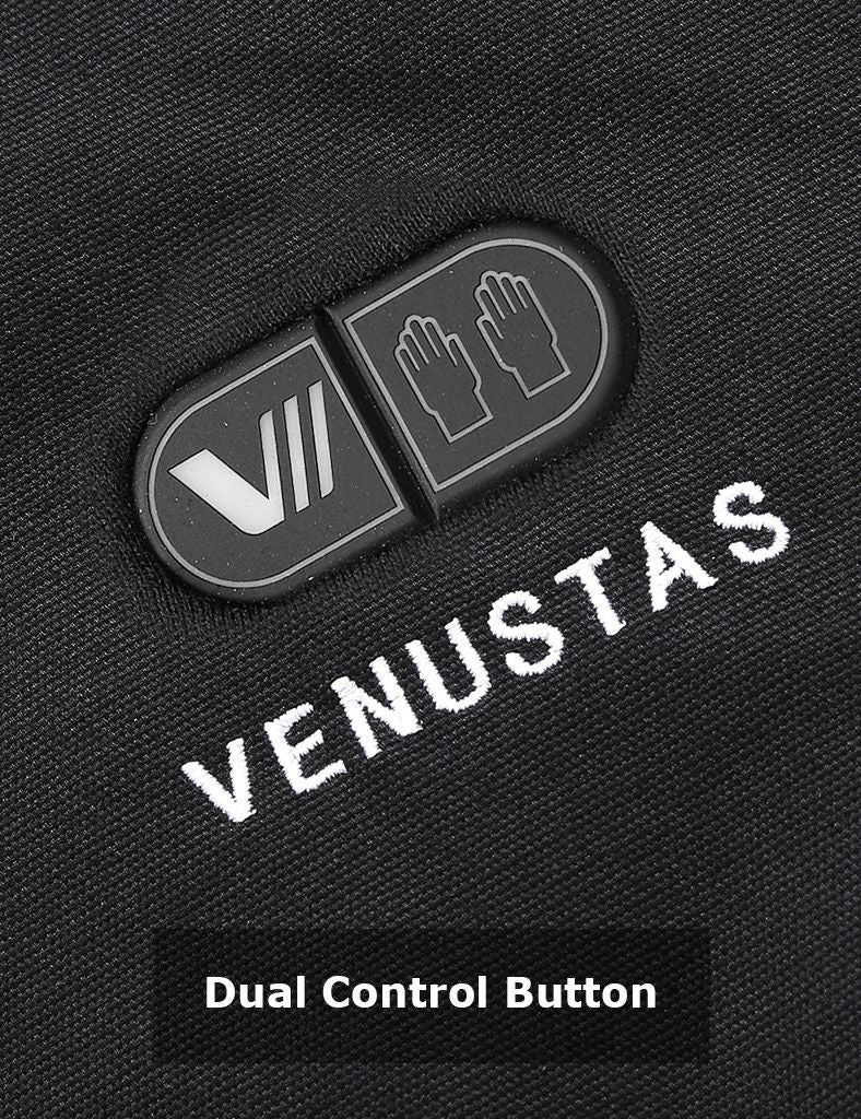 Men’s Heated Canvas Jacket 12V with Dual Control Button