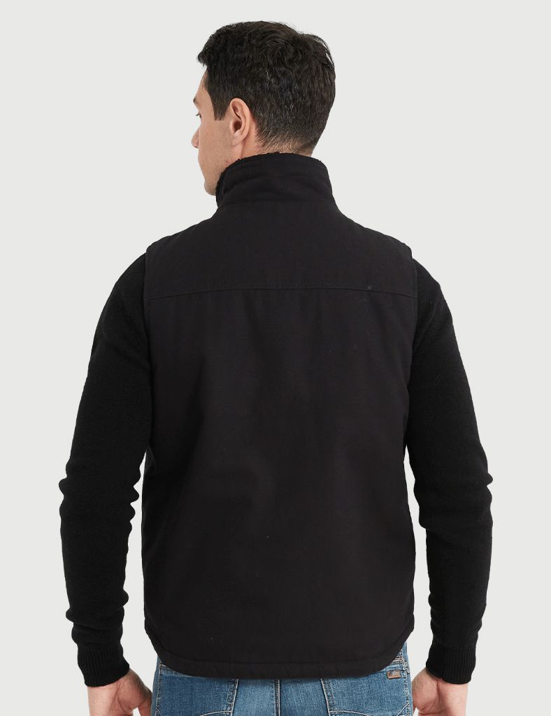 [Final Sale] Men's Heated Canvas Vest 7.4V [S,M,XL,2XL]