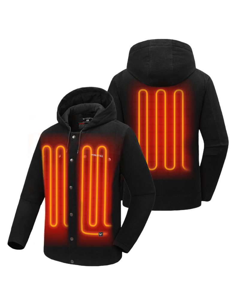 Men’s Heated Canvas Work Jacket 12V