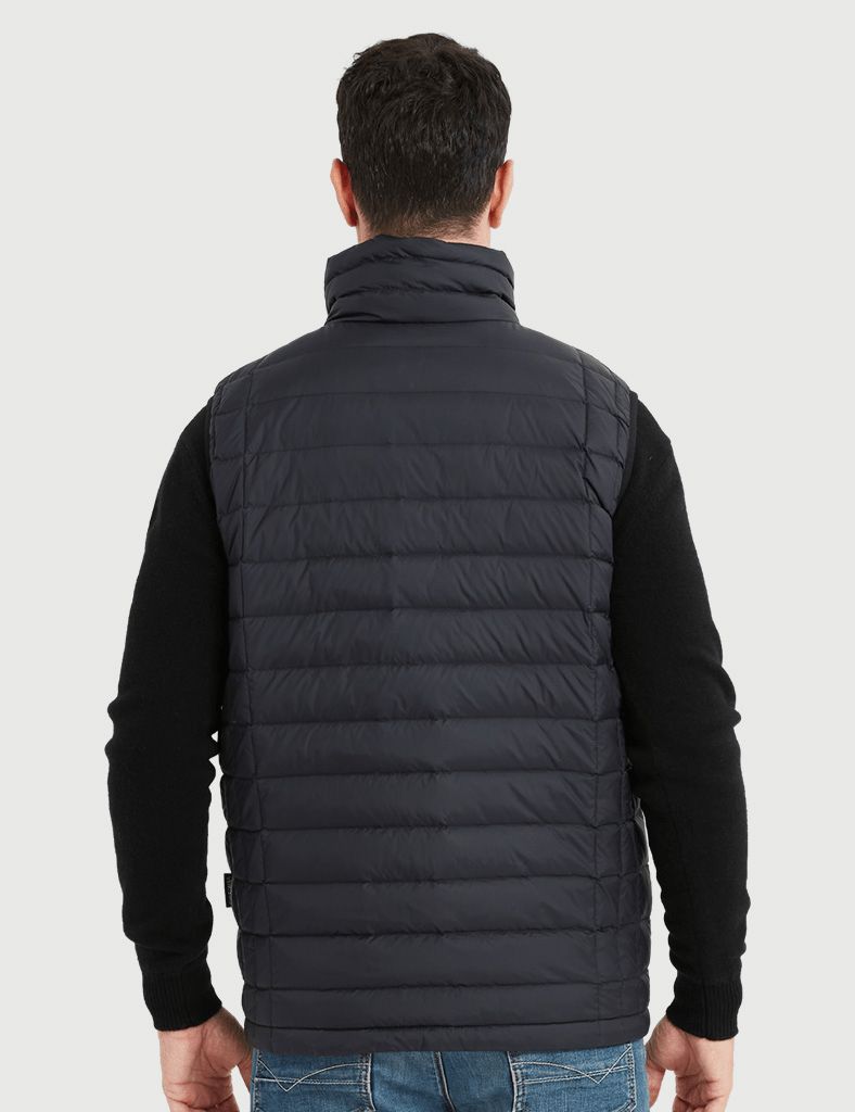 [Final Sale] Men's Heated Vest with Stand Collar 7.4V