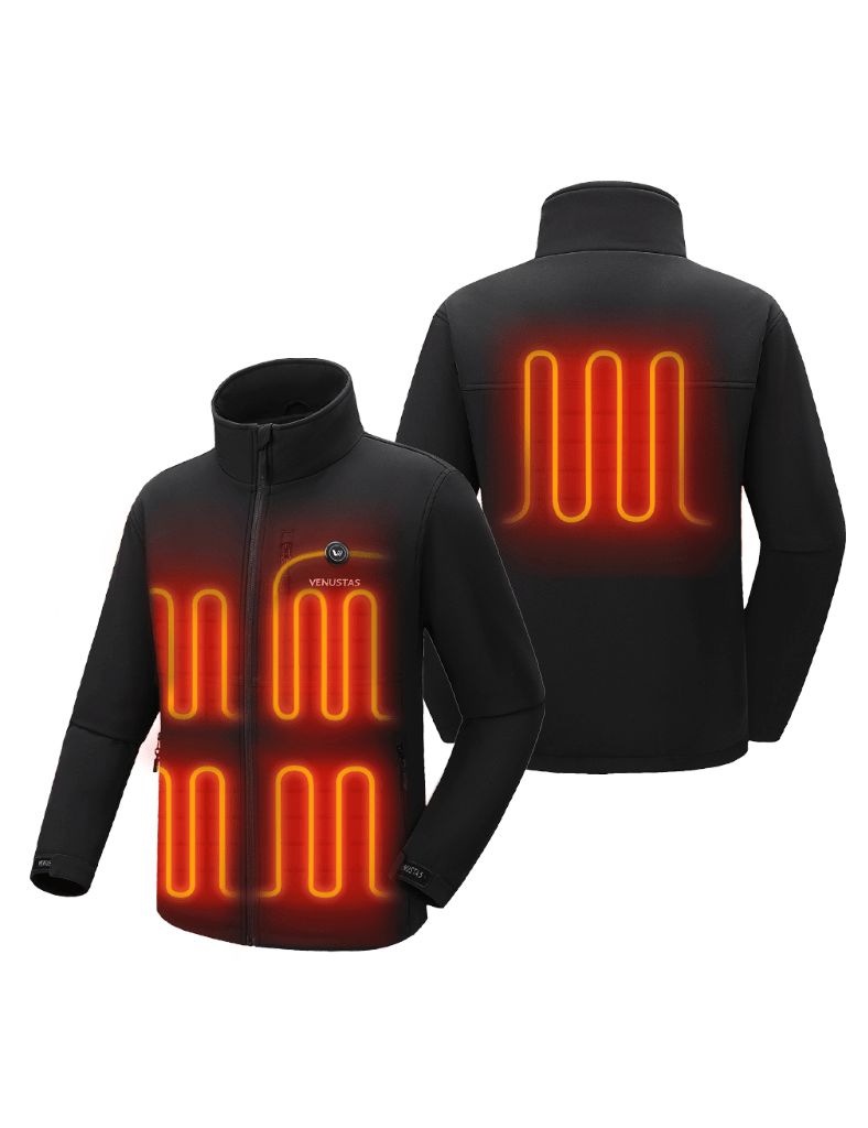 [Open Box] Men’s Soft Shell Heated Jacket 7.4V [S,M,XL,3XL,4XL]