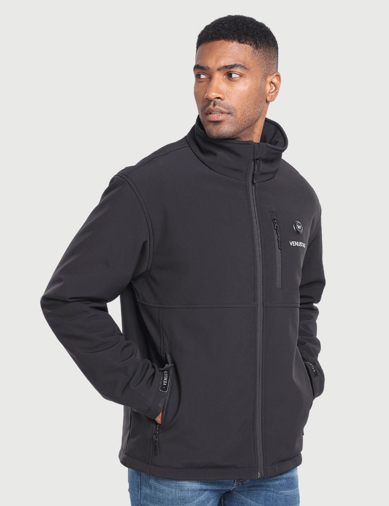 Men’s Soft Shell Heated Jacket 7.4V