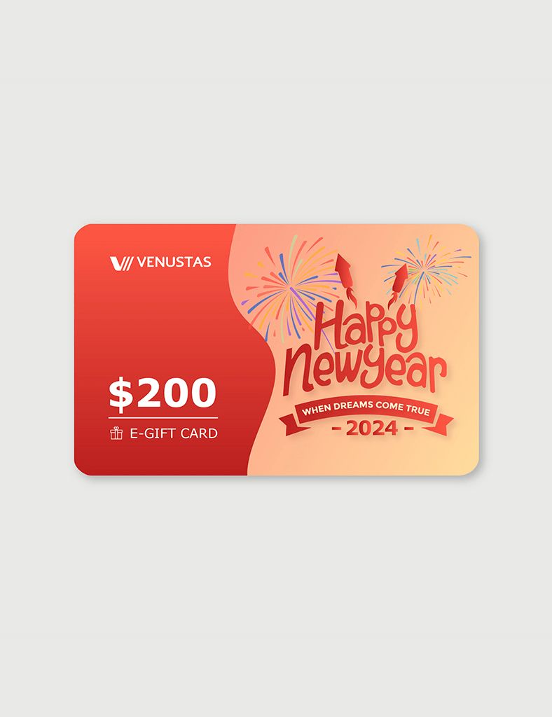 Venustas Digital Gift Card - Save on $100/$200 Value