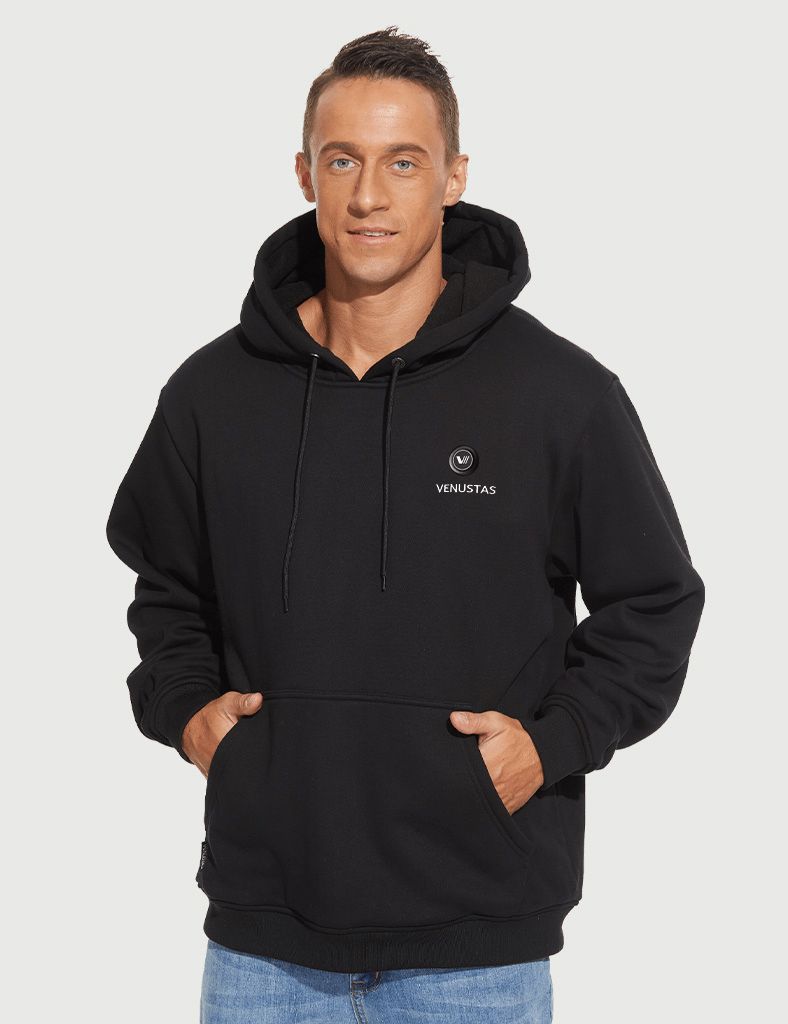 [Open Box] Pullover Heated Hoodie for Unisex with Heating Pockets 7.4V [XS,S,M,2XL]
