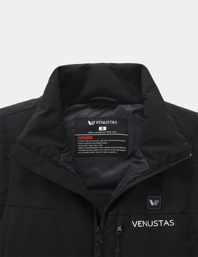 Women's Recycled Heated Softshell Golf Vest 7.4V