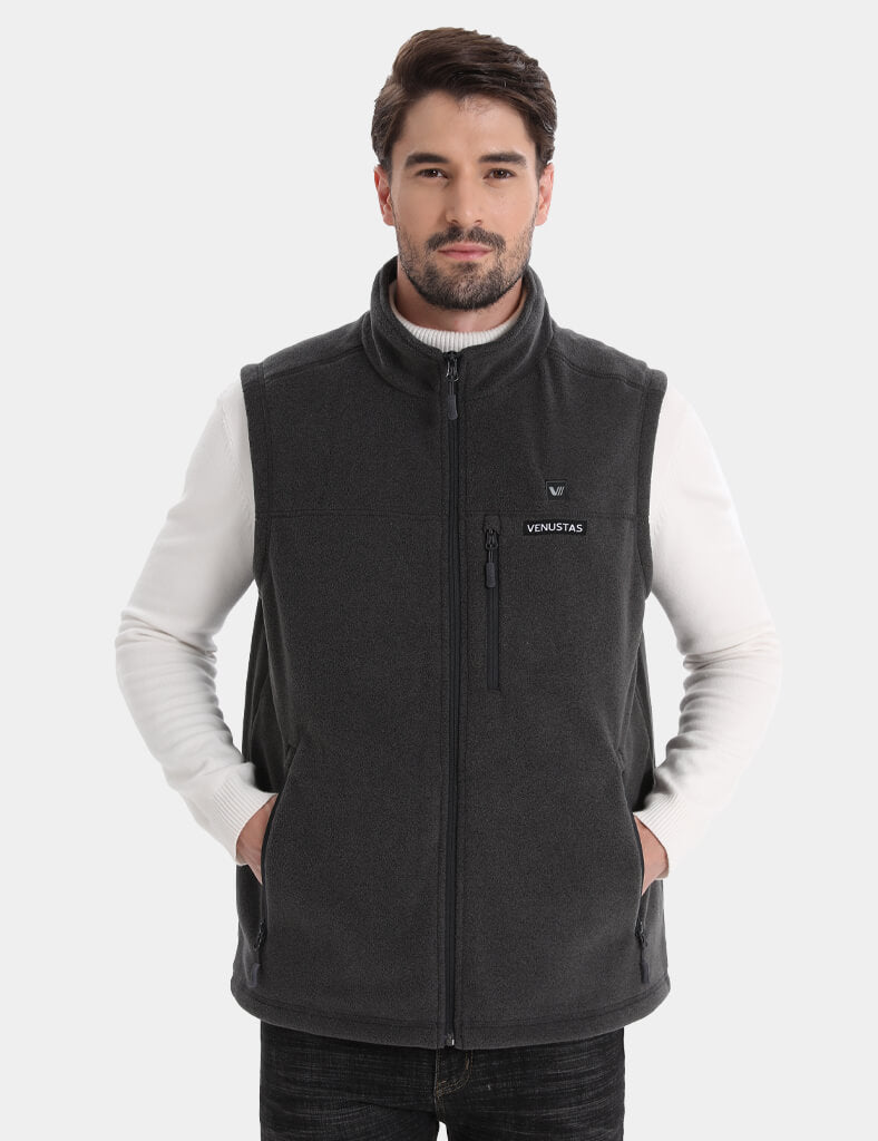 Men’s Heated Recycled Fleece Vest 7.4V