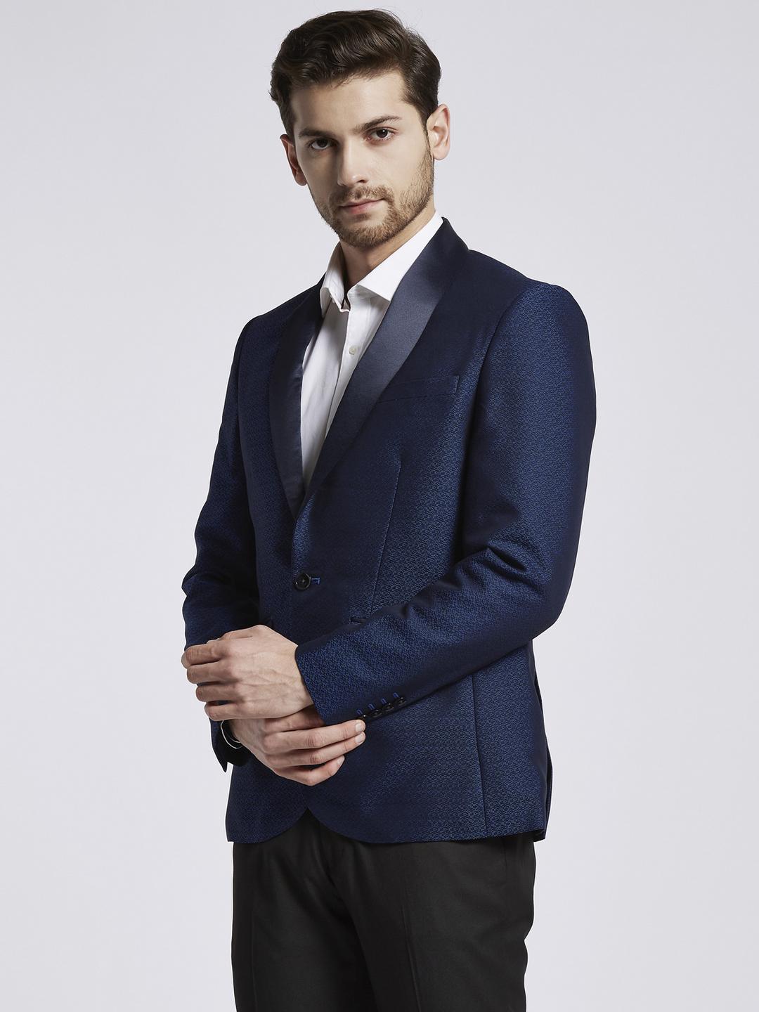 Studio NYX Slim Fit Single Breasted Partywear Jacket