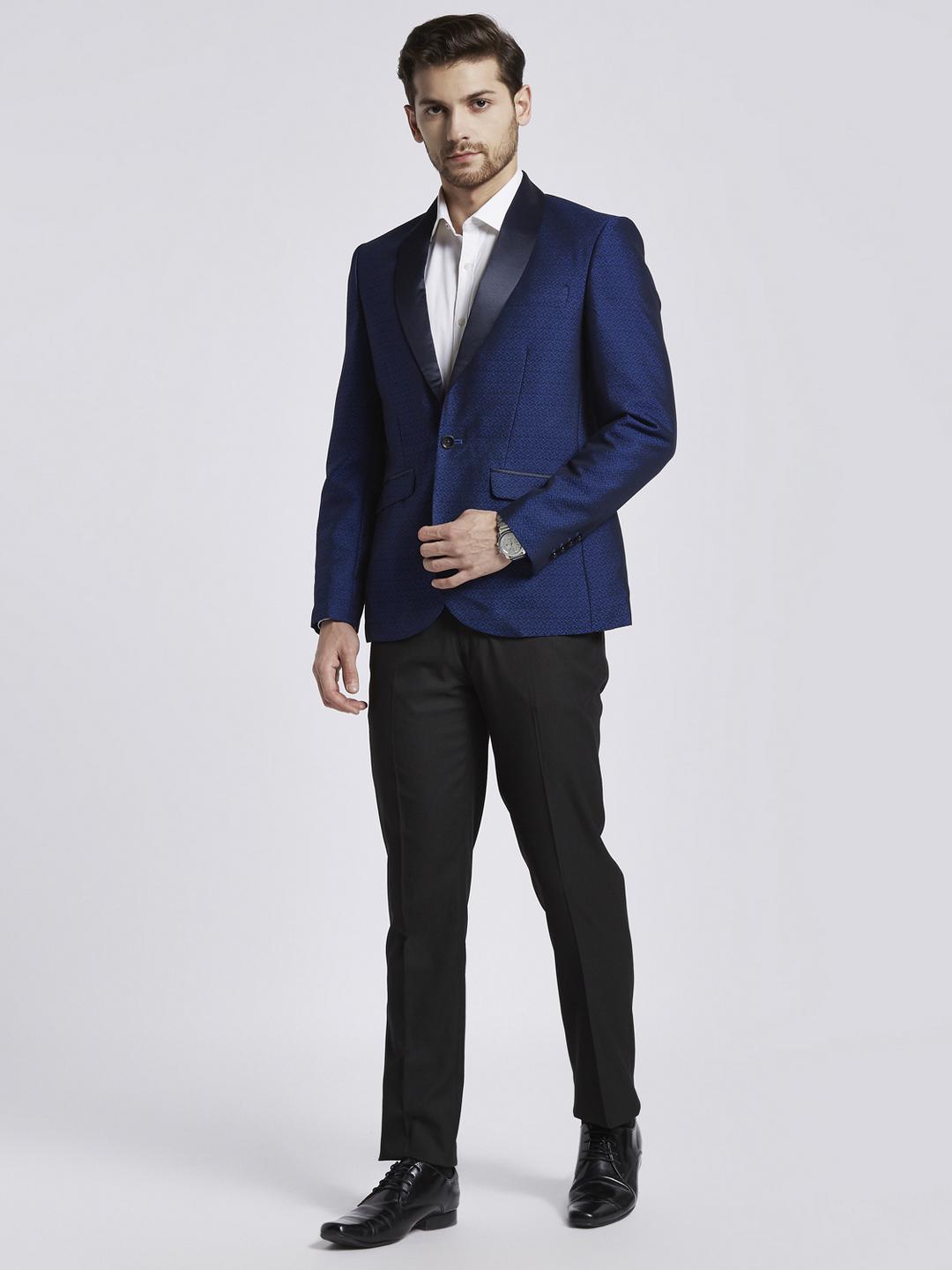 Studio NYX Slim Fit Single Breasted Partywear Jacket