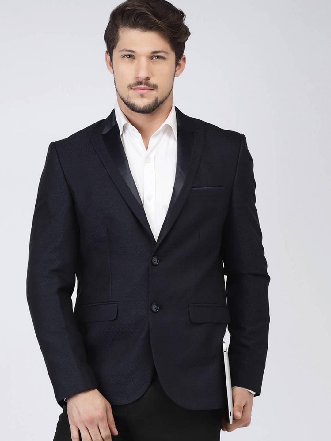 Studio NYX Slim Fit Single Breasted Partywear Jacket