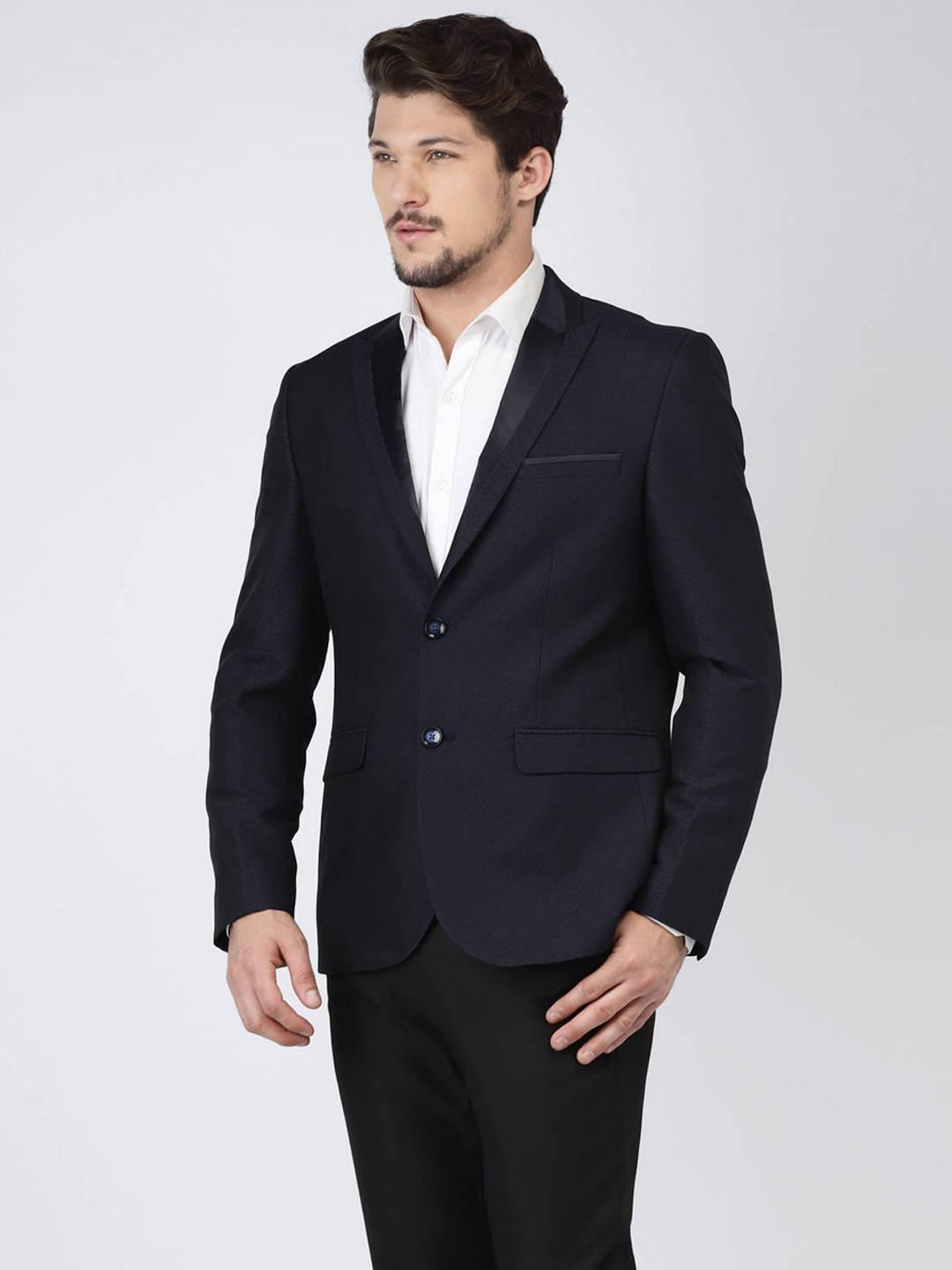 Studio NYX Slim Fit Single Breasted Partywear Jacket