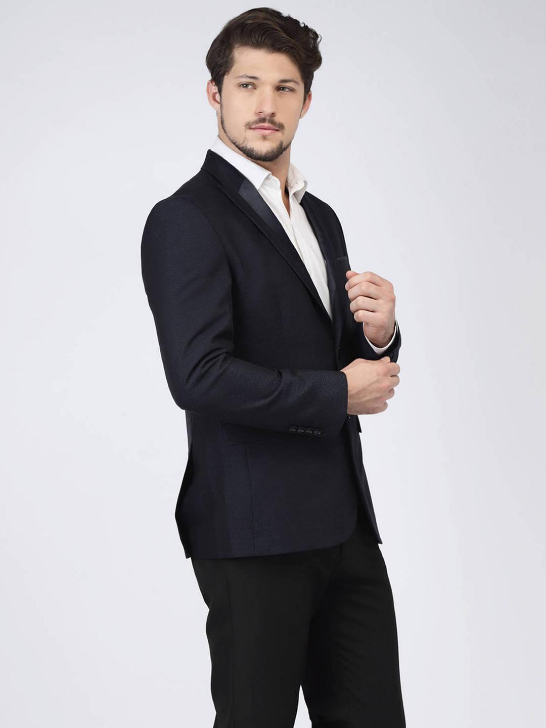 Studio NYX Slim Fit Single Breasted Partywear Jacket