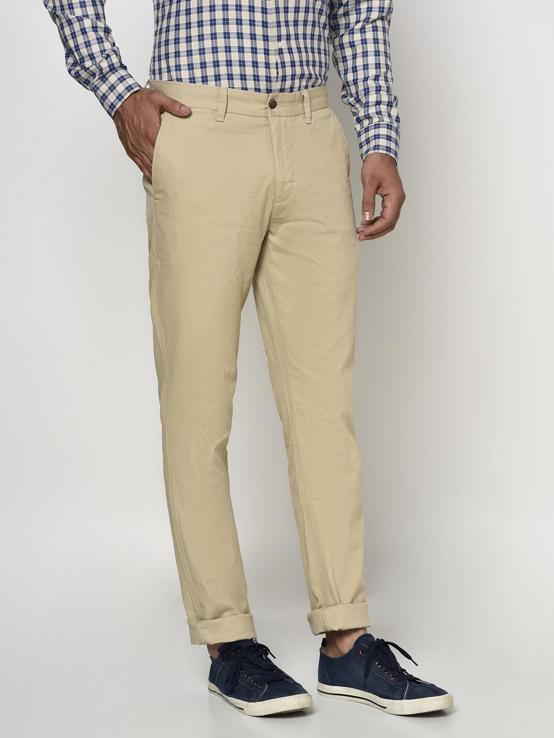 John Miller Solid Men's Casual Trousers