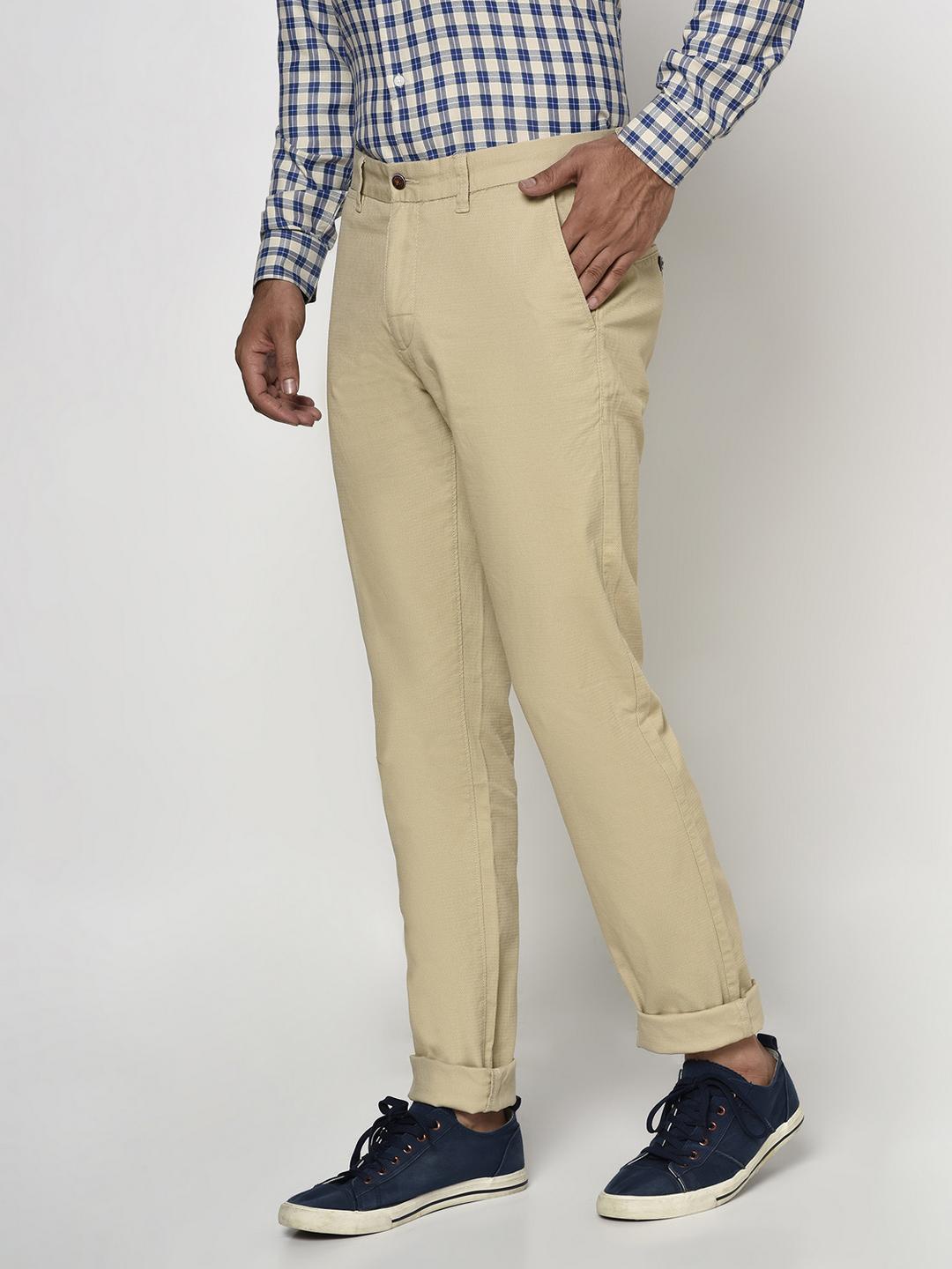 John Miller Solid Men's Casual Trousers