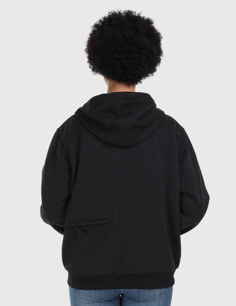 Unisex Dual Control Heated Fleece Hoodie 12V