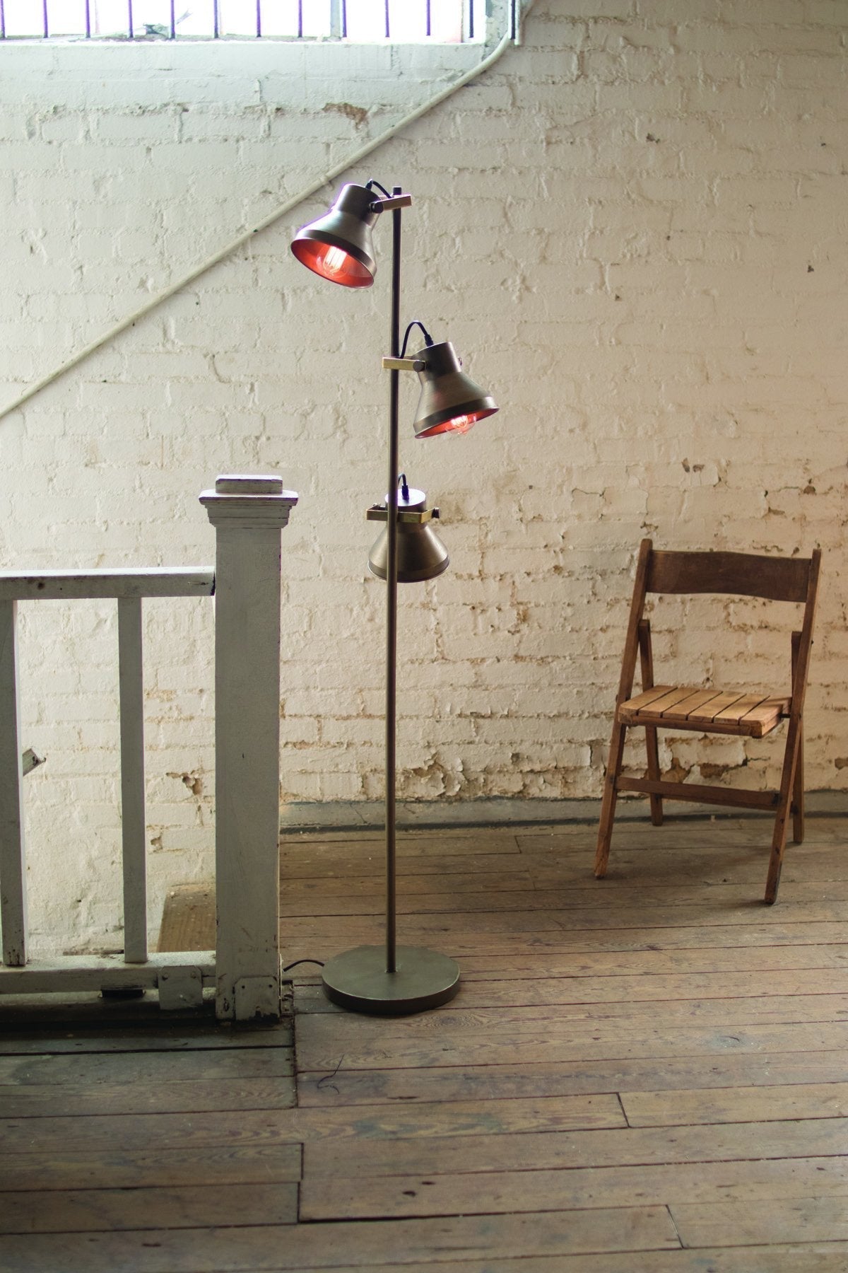 Kalalou Floor Lamp With Three Shades1