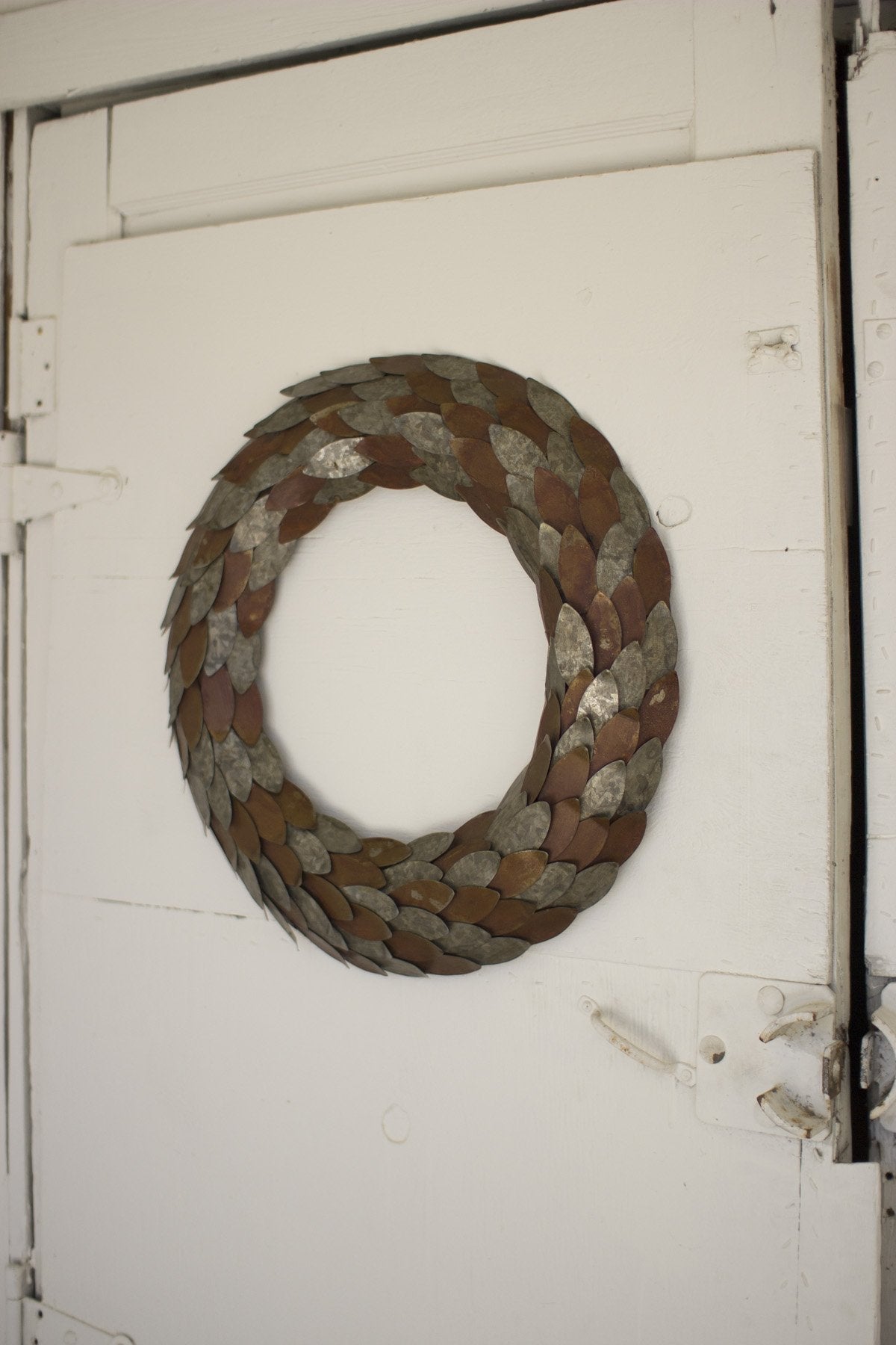 Kalalou Galvanized And Rustic Wreath1