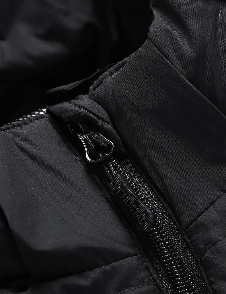 [Final Sale] Women's Heated Down Vest 7.4V With Detachable Hood [XS,S,M,L,XL,2XL,3XL]