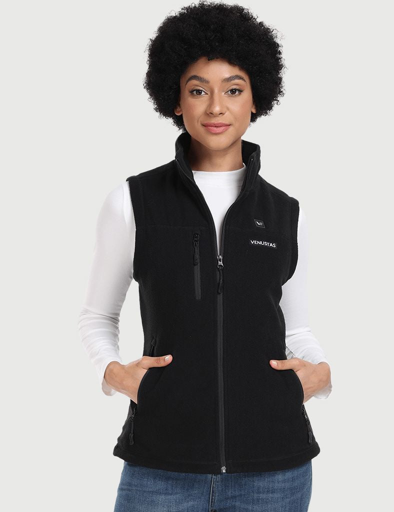 [Open Box] Women’s Heated Recycled Fleece Vest 7.4V [XS,S,M,L,XL]