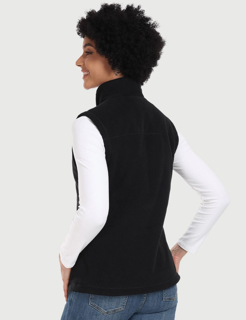 Women’s Heated Recycled Fleece Vest 7.4V