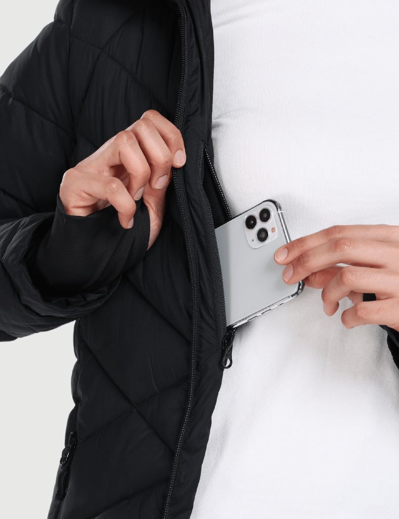 Women’s Heated Recycled Puffer Jacket 7.4V