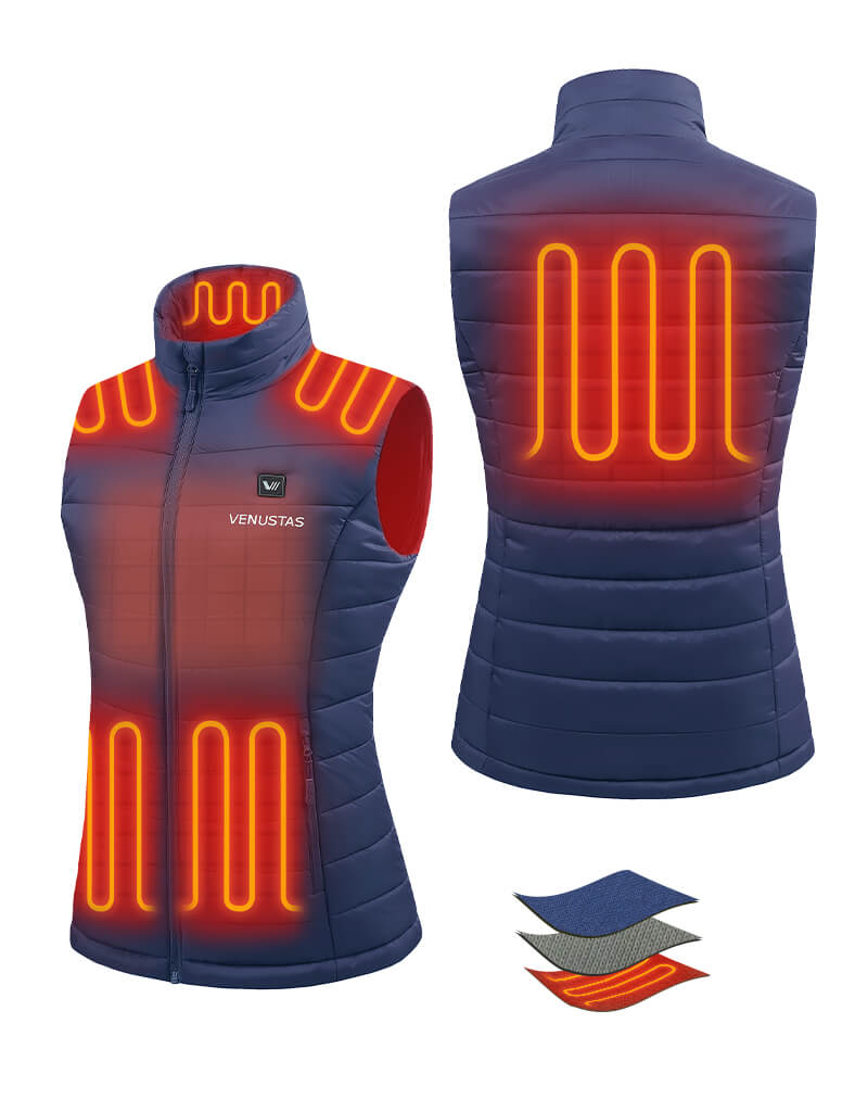 Women's Classic Heated Vest 7.4V (Up to 12 heating hours) - New Colors
