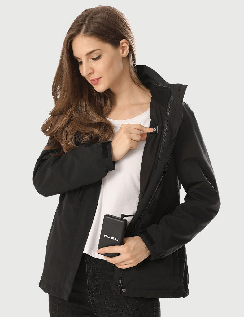 [Open Box] Venustas 3-in-1 Heated Jacket 7.4V For Women [XS,S,M,L,XL,2XL,3XL]