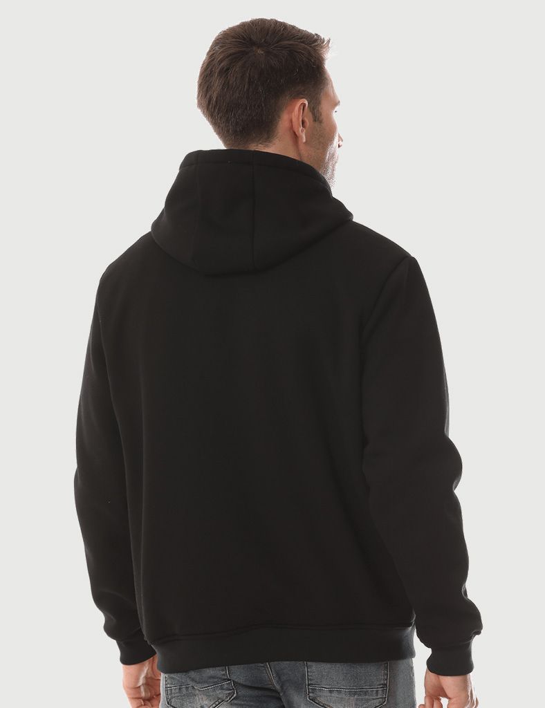 Zipper up Heated Hoodie for Unisex 7.4V