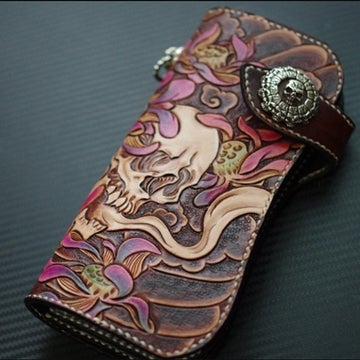 Skull Biker Wallet 