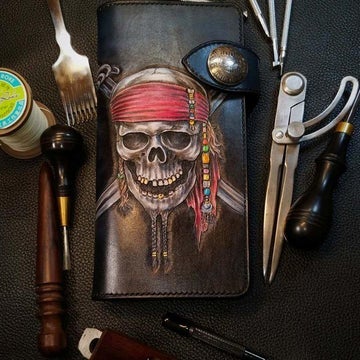 Skull Biker Wallet 