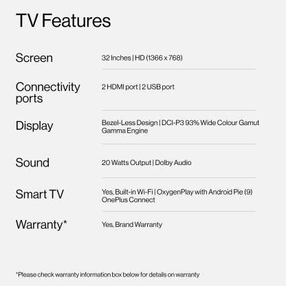 ZERO SEVEN  LED Smart Android TV  (32HA0A00)