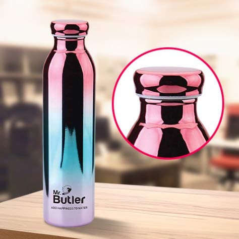 Mr. Butler Thermosteel Bottle 600ml Fusion, Vaccum Insulated, Cold/Hot 