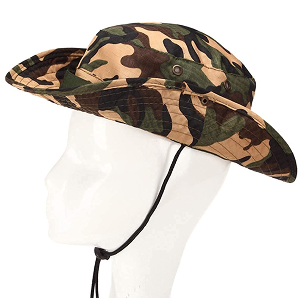 Roadster Cap/Hat for Men Round Cap for Men Wide Brim Sun Hat for Men Round Hat Men (Green)