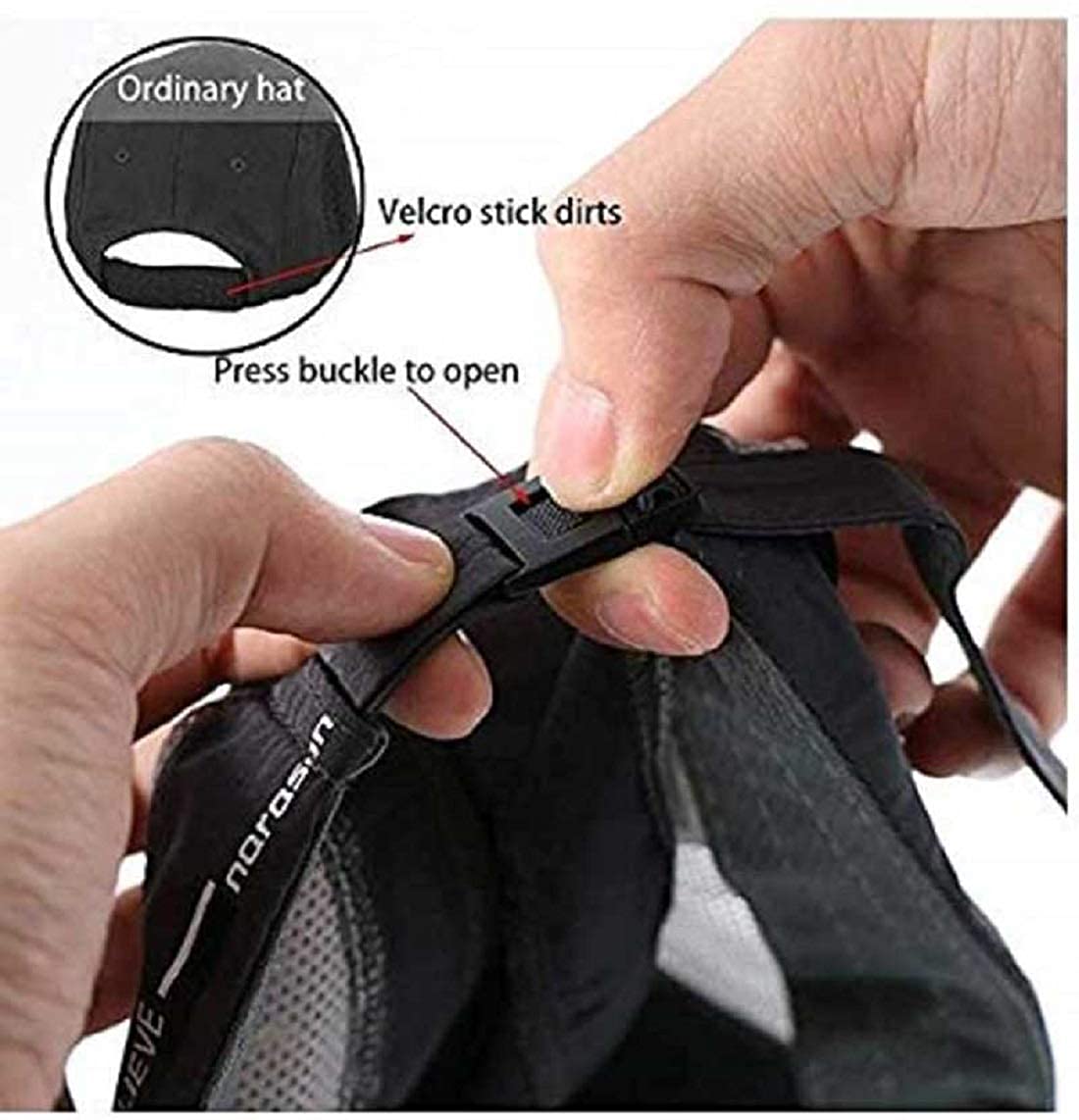 Fortune 100 Black Baseball Solid Cap for Men &amp; Boys - (CP-12) 