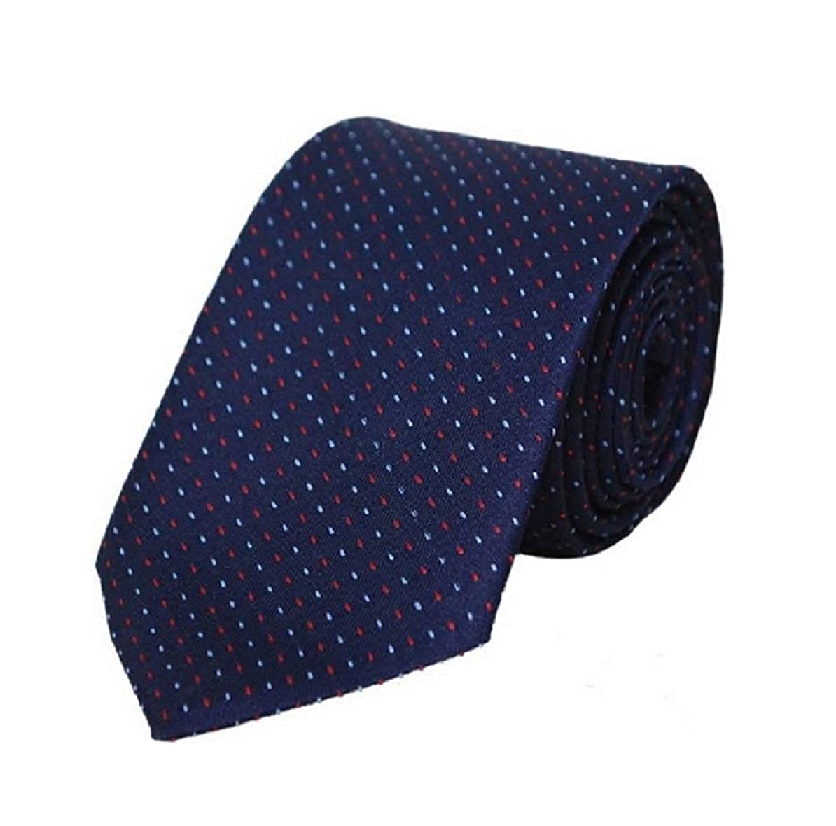 Men's Self Design Microfiber Tie 