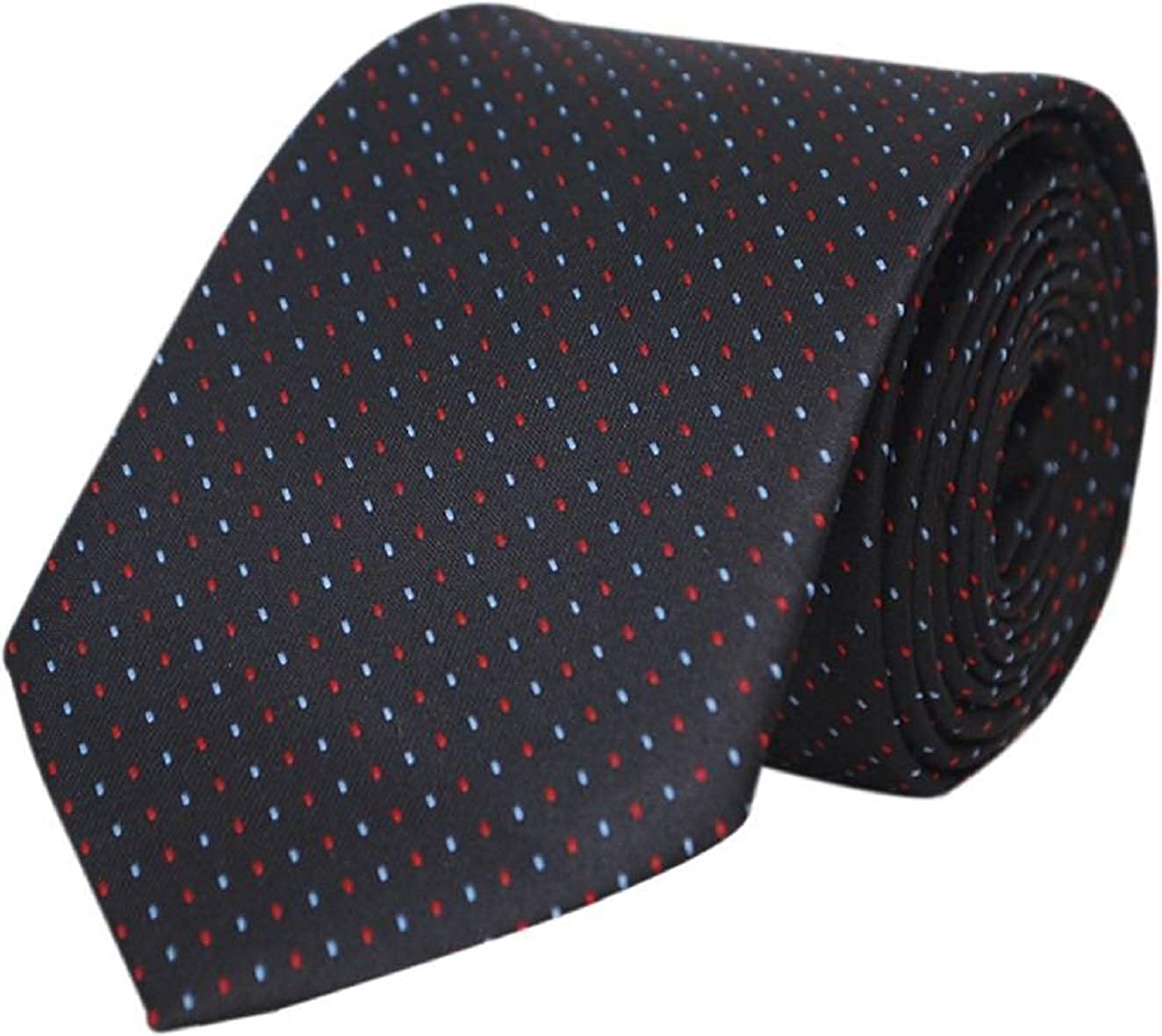 Men's Self Design Microfiber Tie 