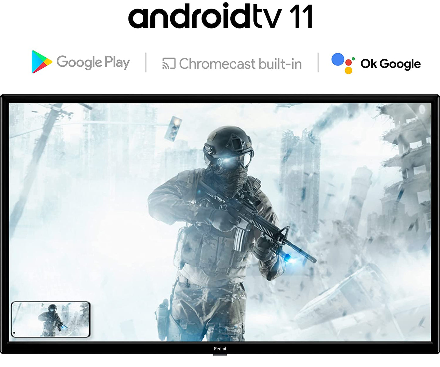 ZERO SEVEN  Redmi 80 cm (32 inches) HD Ready Smart LED TV |