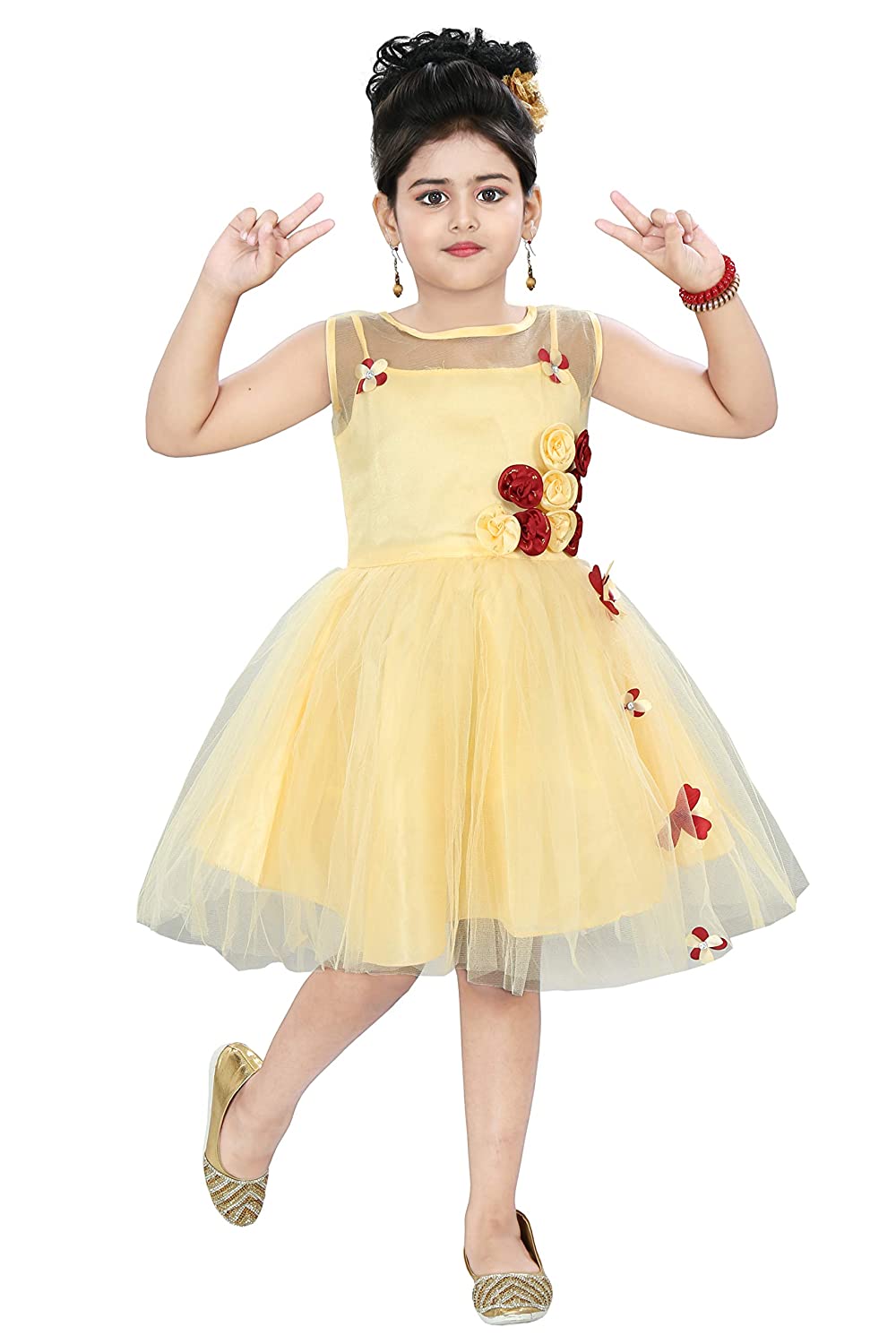 Chandrika Kids Party Dress for Girls