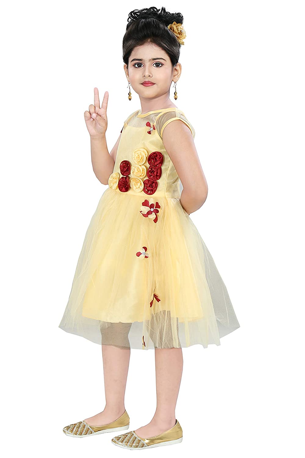 Chandrika Kids Party Dress for Girls