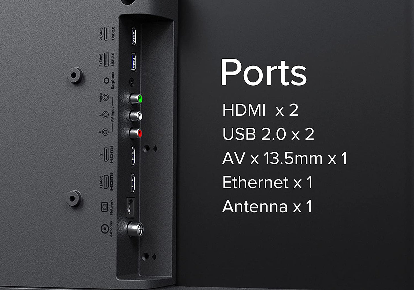 ZERO SEVEN  Redmi 80 cm (32 inches) HD Ready Smart LED TV |