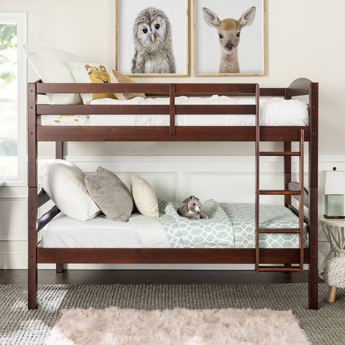 Modern Furnish Twin Bunk Bed 