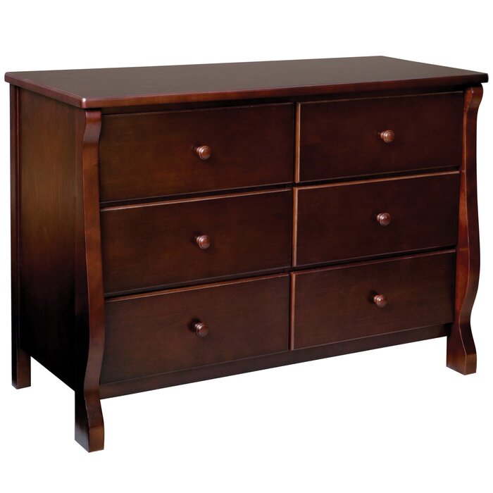 Universal 6 Drawer Double Dresser 