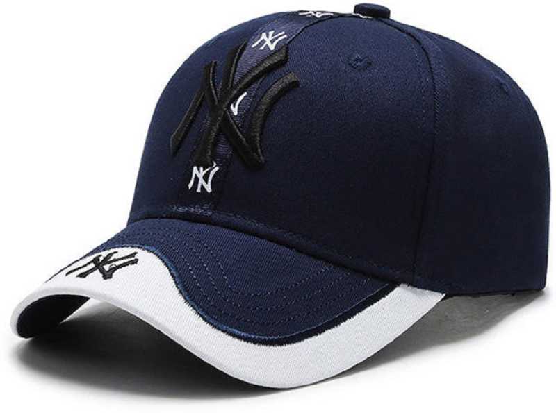 Fortune 100 Black Baseball Solid Cap for Men &amp; Boys - (CP-12) 