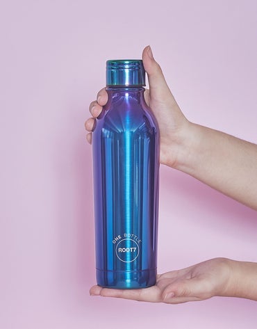 Root7 Stainless Steel Insulated Water Bottle, Millennial Pink