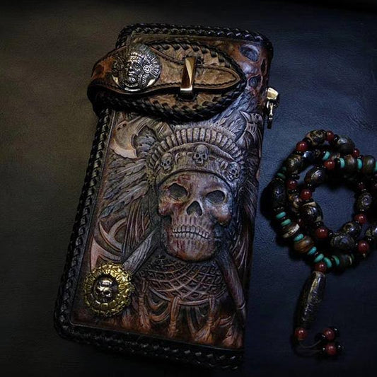 Skull Biker Wallet 